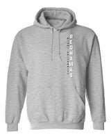 Miami University RedHawks Hooded Sweatshirt - Vertical Miami Univeristy RedHawks