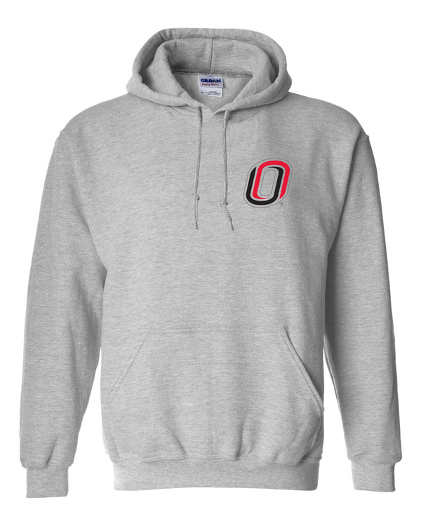 Omaha Mavericks Hooded Sweatshirt - Trademarked O Logo - UNO Mavs