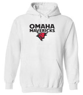 Omaha Mavericks Hooded Sweatshirt - Omaha Mavericks with Bull