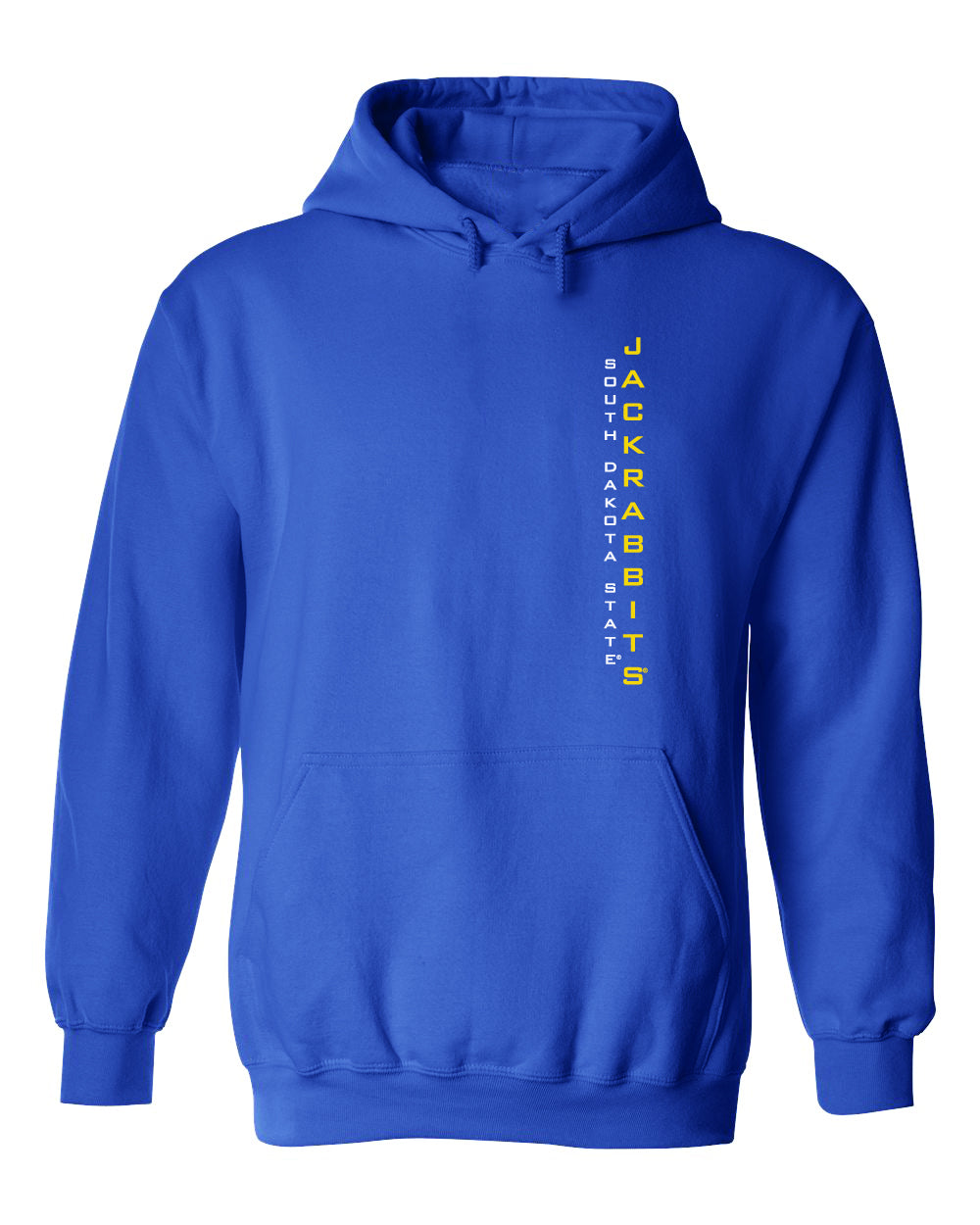 South Dakota State Jackrabbits Hooded Sweatshirt - Vertical SDSU Jackrabbits