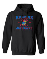 Kansas Jayhawks Hooded Sweatshirt - Rock Chalk Jayhawks