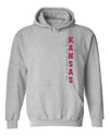 Kansas Jayhawks Hooded Sweatshirt - Vertical University of Kansas