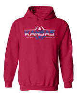 Kansas Jayhawks Hooded Sweatshirt - Kansas Football Laces