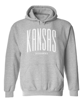 Kansas Jayhawks Hooded Sweatshirt - Tall Kansas Small Jayhawks