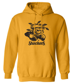 Wichita State Shockers Hooded Sweatshirt - WuShock Logo