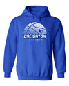 Creighton Bluejays Hooded Sweatshirt - Creighton Basketball Ball Logo
