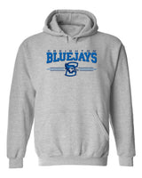 Creighton Bluejays Hooded Sweatshirt - 3 Stripe Primary Logo