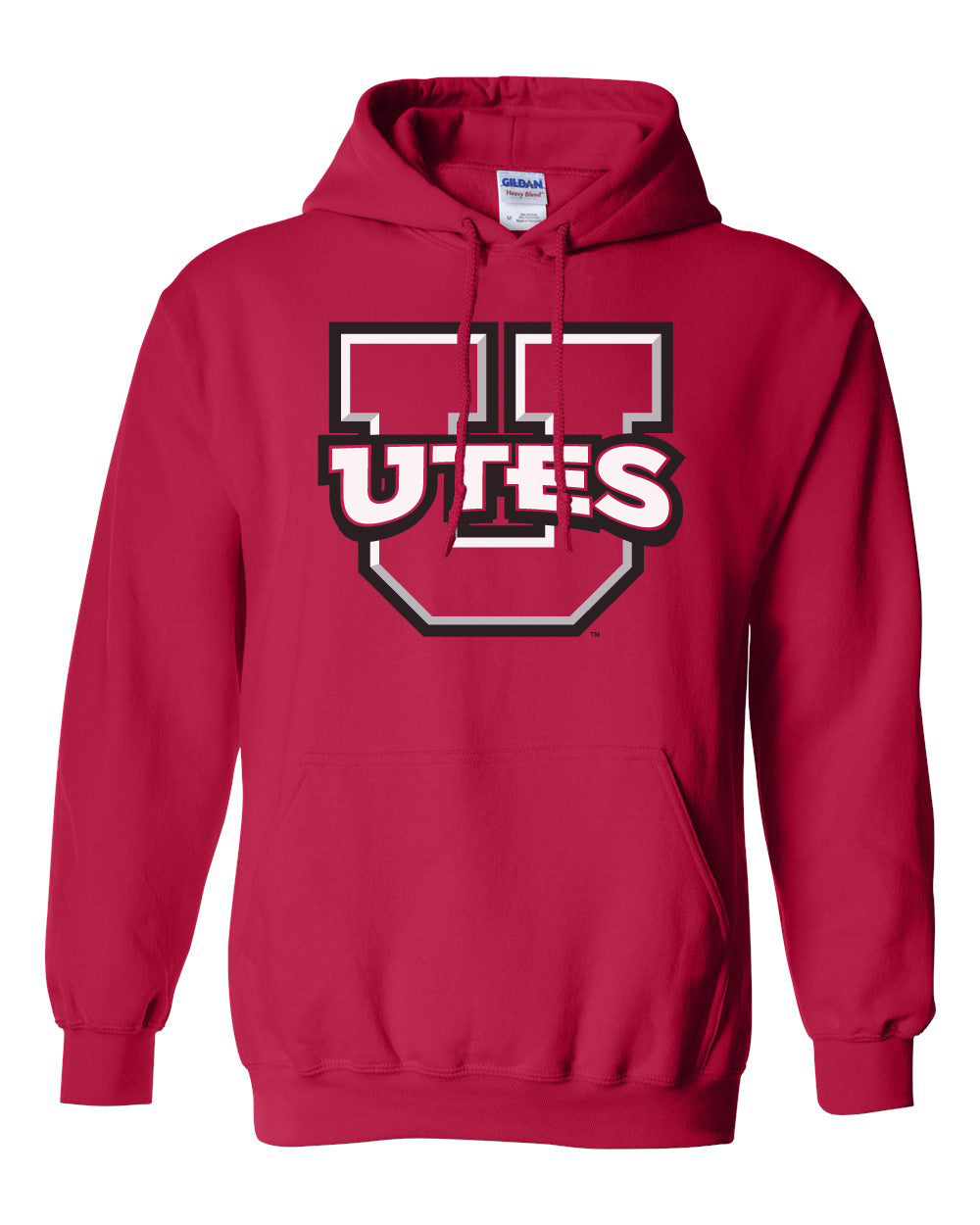 Utah Utes Hooded Sweatshirt - Block U Utes Logo