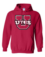Utah Utes Hooded Sweatshirt - Block U Utes Logo