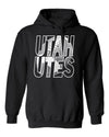 Utah Utes Hooded Sweatshirt - Utah Utes Football Image