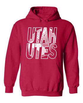 Utah Utes Hooded Sweatshirt - Utah Utes Football Image