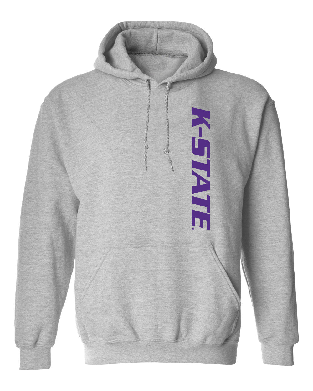 K-State Wildcats Hooded Sweatshirt - K-State Vertical