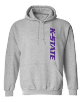K-State Wildcats Hooded Sweatshirt - K-State Vertical