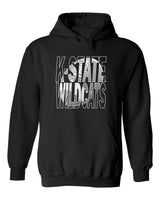 K-State Wildcats Hooded Sweatshirt - K-State Wildcats Football Image