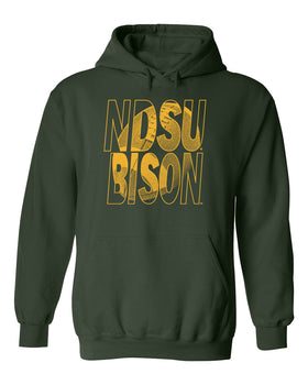 NDSU Bison Hooded Sweatshirt - NDSU Bison Football Image