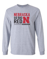 Nebraska "Expect Excellence" Long Sleeve Tee Shirt