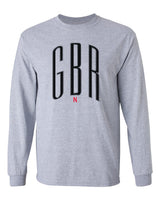 Nebraska Huskers Long Sleeve Tee Shirt - Black GBR