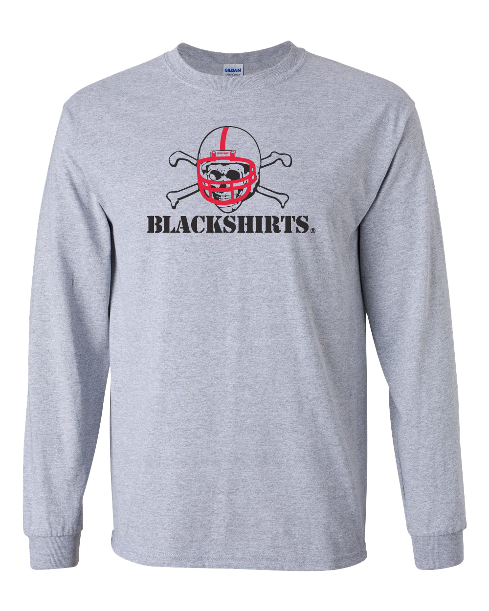 Nebraska Huskers Long Sleeve Tee Shirt - Blackshirts Logo
