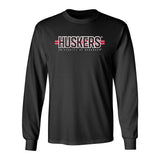 Nebraska Huskers Long Sleeve Tee Shirt - Huskers Horizontal Stripe