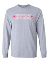 Nebraska Huskers Long Sleeve Tee Shirt - Huskers Horizontal Stripe