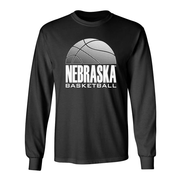 Nebraska Huskers Long Sleeve Tee Shirt - Nebraska Basketball
