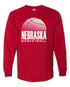 Nebraska Huskers Long Sleeve Tee Shirt - Nebraska Basketball