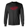 Nebraska Huskers Long Sleeve Tee Shirt - Script Nebraska Baseball