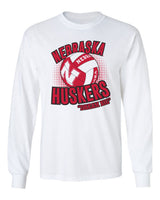 Nebraska Huskers Long Sleeve Tee Shirt - Huskers Volleyball Dream Big