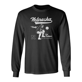 Nebraska Huskers Long Sleeve Tee Shirt - Nebraska Volleyball - Lexi Rodriguez - NIL Roddy