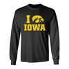 Iowa Hawkeyes Long Sleeve Tee Shirt - I Love IOWA