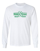 North Texas Mean Green Long Sleeve Tee Shirt - North Texas Football Laces