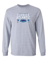 Florida Atlantic Owls Long Sleeve Tee Shirt - FAU Owls Winning in Paradise