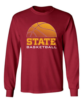 Iowa State Cyclones Long Sleeve Tee Shirt - ISU Basketball