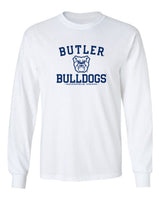 Butler Bulldogs Long Sleeve Tee Shirt - Butler Bulldogs Arch Primary Logo