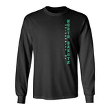North Dakota Fighting Hawks Long Sleeve Tee Shirt - Vertical University of North Dakota