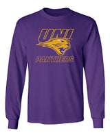 Northern Iowa Panthers Long Sleeve Tee Shirt - UNI Power Logo