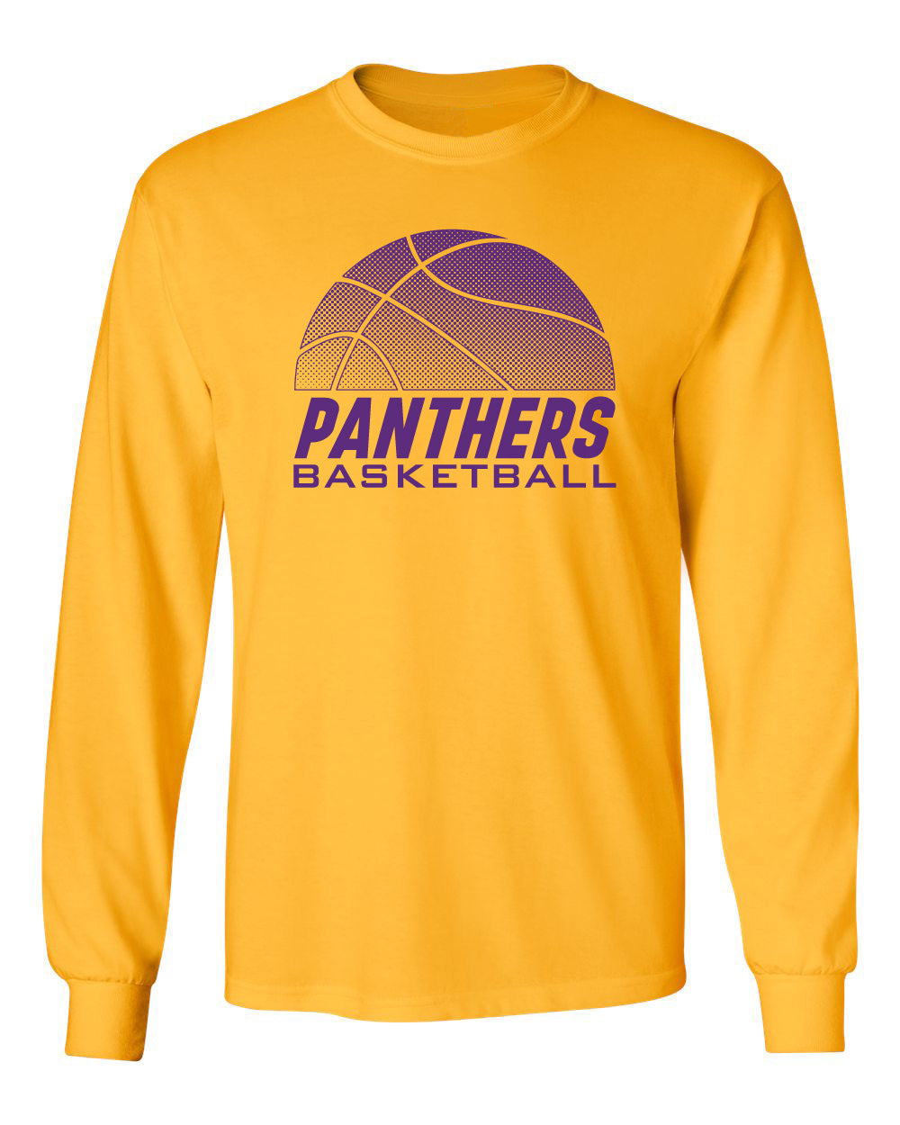 Northern Iowa Panthers Long Sleeve Tee Shirt - Panthers Basketball