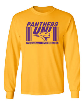 Northern Iowa Panthers Long Sleeve Tee Shirt - UNI Expect Excellence