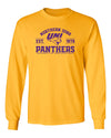 Northern Iowa Panthers Long Sleeve Tee Shirt - UNI Established 1876
