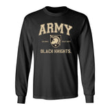 Army Black Knights Long Sleeve Tee Shirt - Army Arch Primary Logo