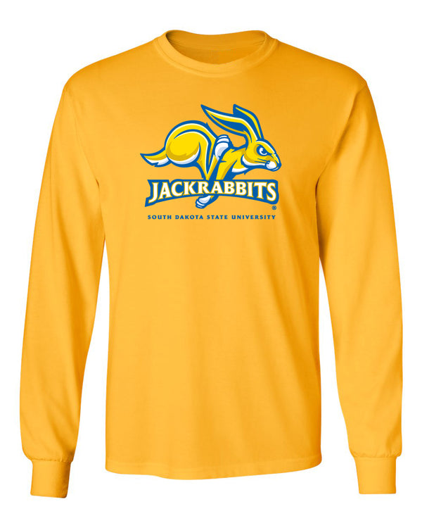 South Dakota State Jackrabbits Long Sleeve Tee Shirt - SDSU Jackrabbits Primary Logo