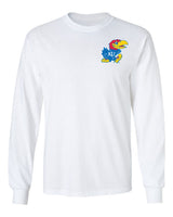 Kansas Jayhawks Long Sleeve Tee Shirt - KU Primary Logo