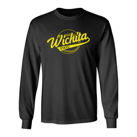 Wichita State Shockers Long Sleeve Tee Shirt - Wichita State Baseball