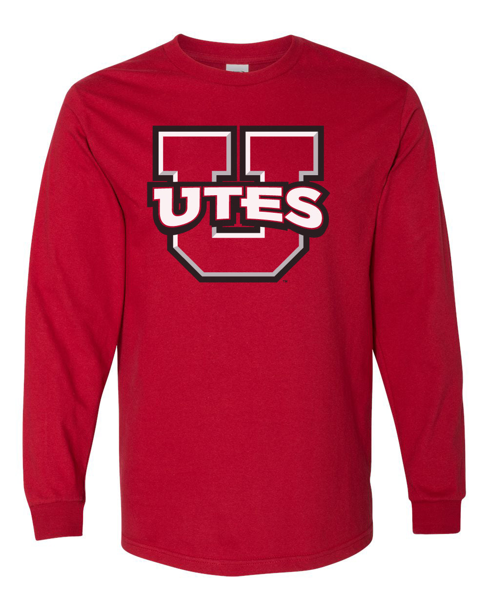 Utah Utes Long Sleeve Tee Shirt - Block U Utes Logo