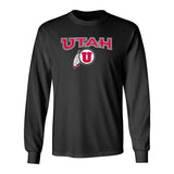 Utah Utes Long Sleeve Tee Shirt - Circle & Feather Logo