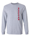 Houston Cougars Long Sleeve Tee Shirt - Vert University of Houston