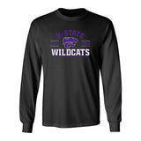 K-State Wildcats Long Sleeve Tee Shirt - Arch K-State Wildcats EST 1863