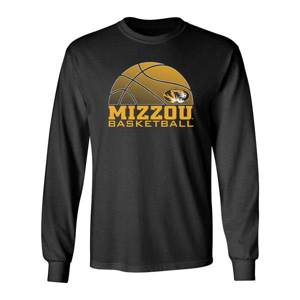Missouri Tigers Long Sleeve Tee Shirt - Mizzou Basketball