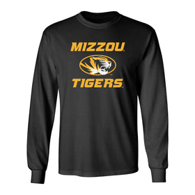 Missouri Tigers Long Sleeve Tee Shirt - Mizzou Tigers Primary Logo