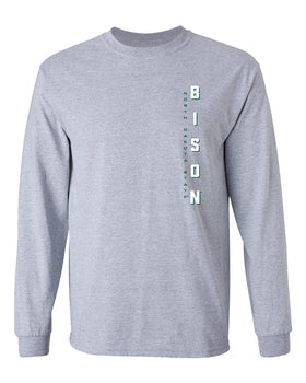 NDSU Bison Long Sleeve Tee Shirt - Vert North Dakota State BISON